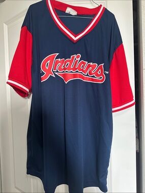 Cleveland Indians Bauer Jersey shirt